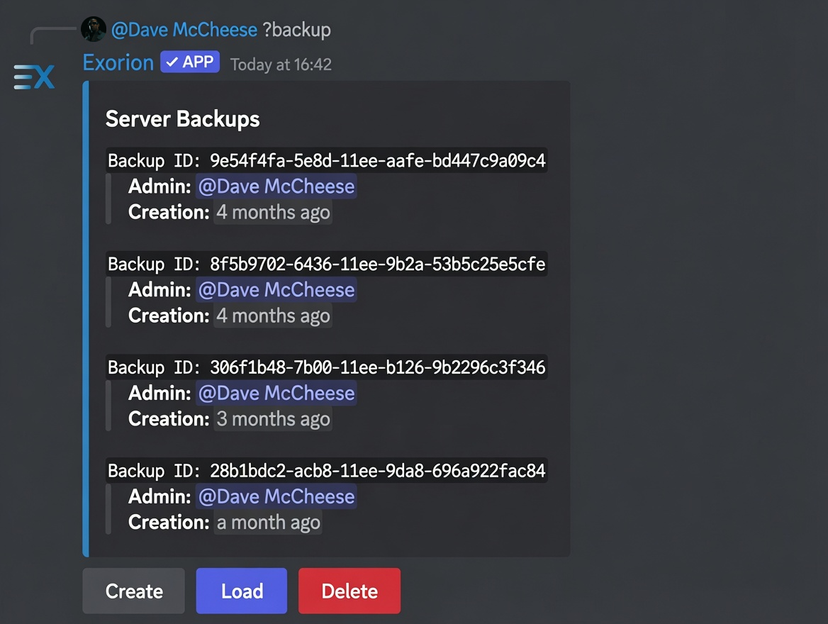 Server Backups