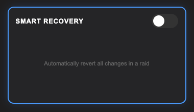 Smart Recovery